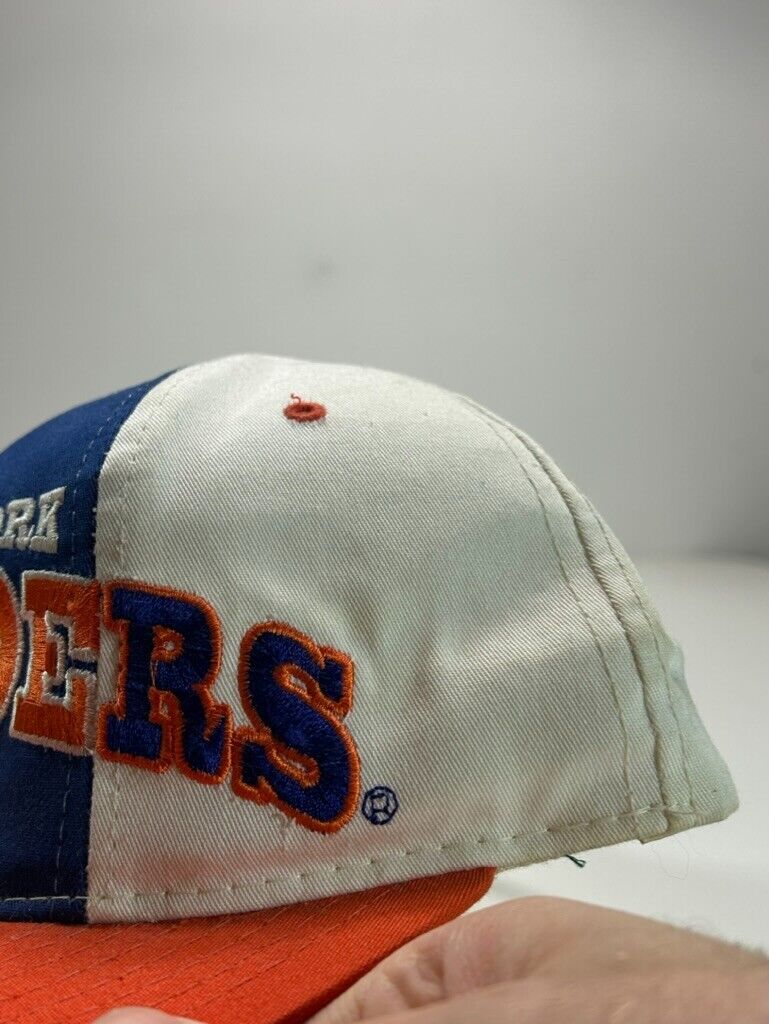 VTG 90s New York Islanders NHL Embroidered Starter Tri-Power Snapback Hat OSFA