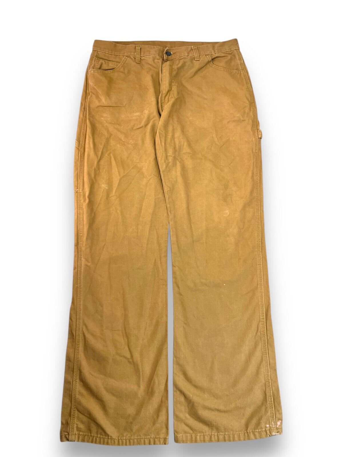 Dickies Canvas Workwear Carpenter Pants Size 36W Beige