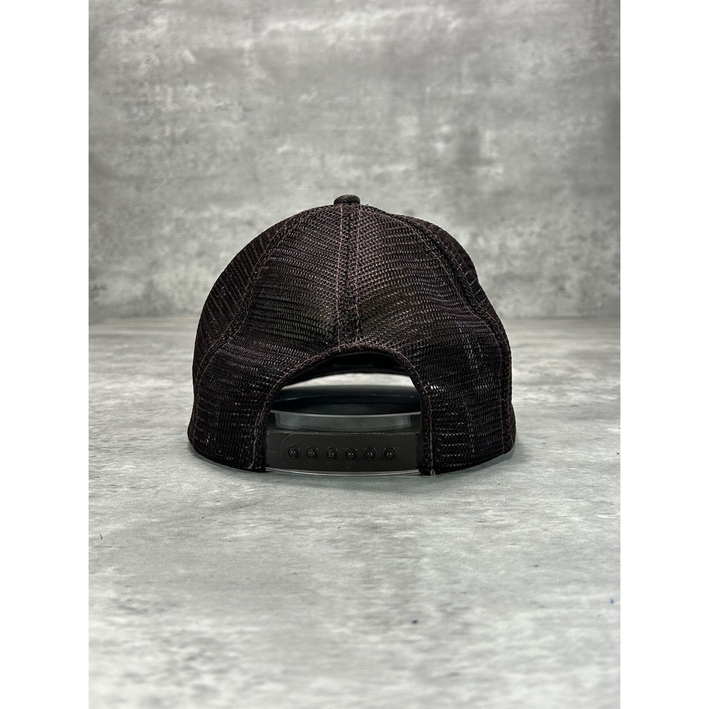 Vintage 80s/90s Wooden Nickel Saloon Embroidered Trucker Snapback Hat OSFA