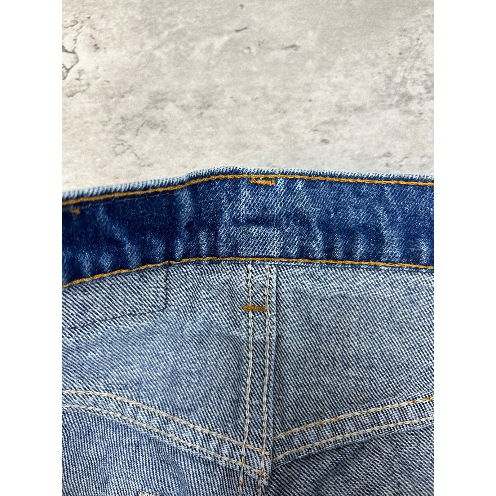 Vintage 80s Levis XX 505-0217 Dark Wash Denim Pants Size 32
