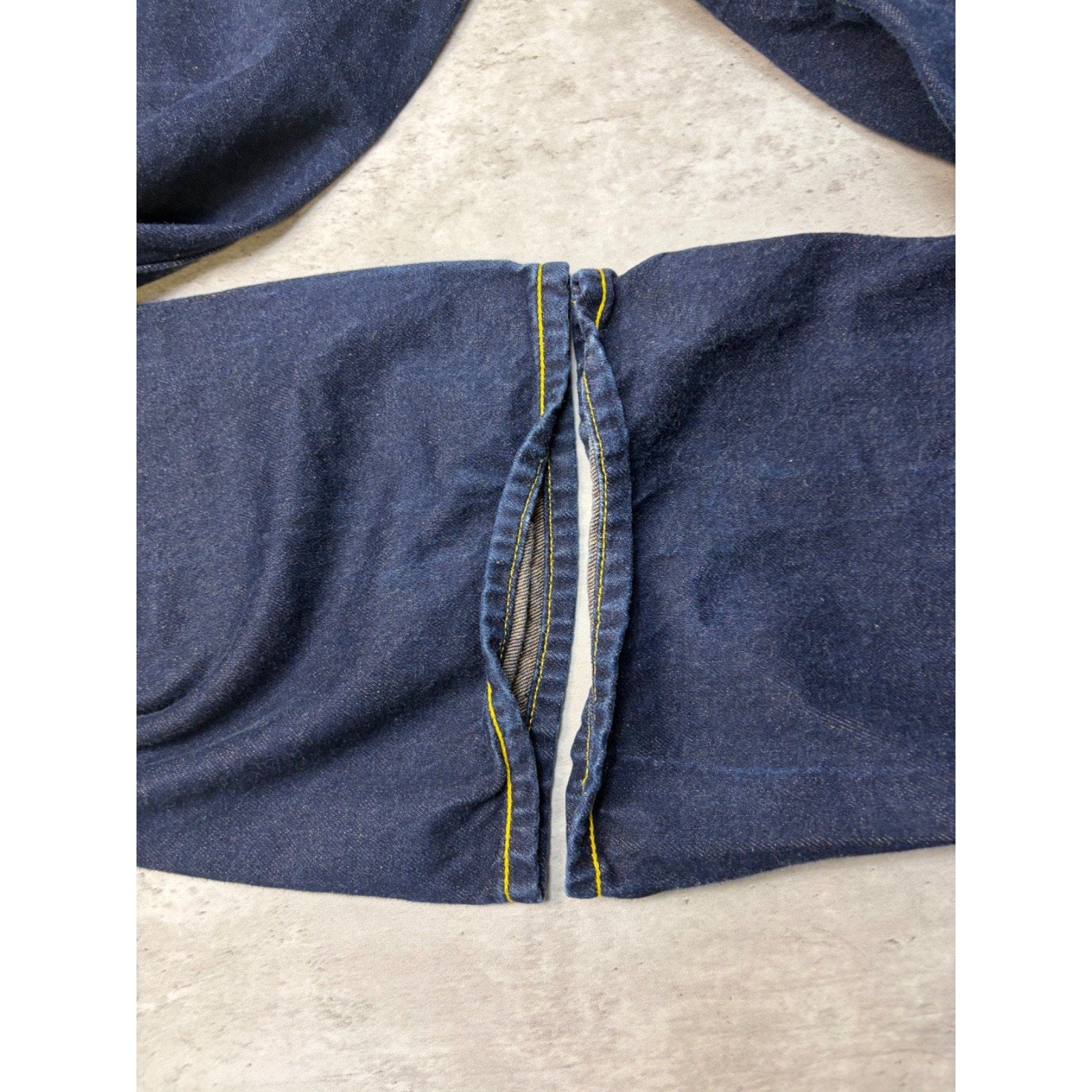 Vintage Y2K The Year Of... Graphic Baroque Graphic Dark Wash Denim Pants Size 38
