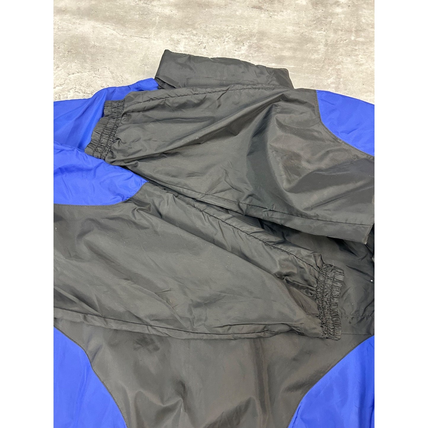 Vintage 90s Adidas Embroidered Trefoil Windbreaker Jacket Size Large