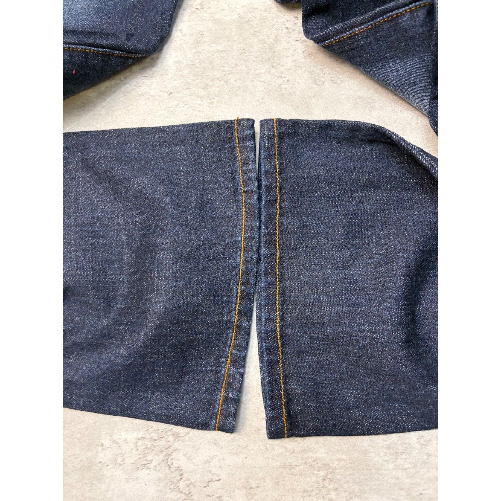 Vintage Y2K Rocawear Embroidered Pocket Skull Dark Wash Denim Pants