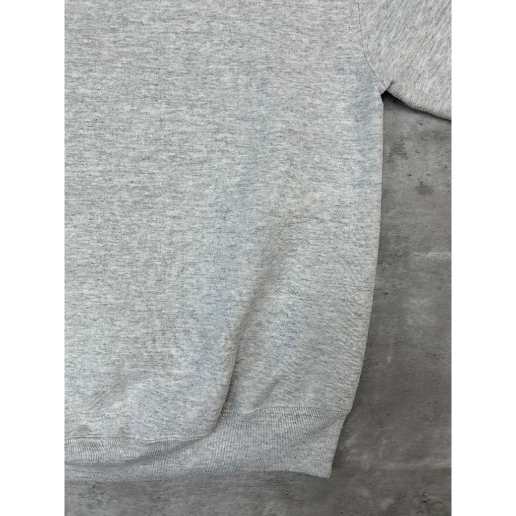 Vintage 90s Armstrong Ringsted Mustangs Collegiate Graphic Sweatshirt Size Large