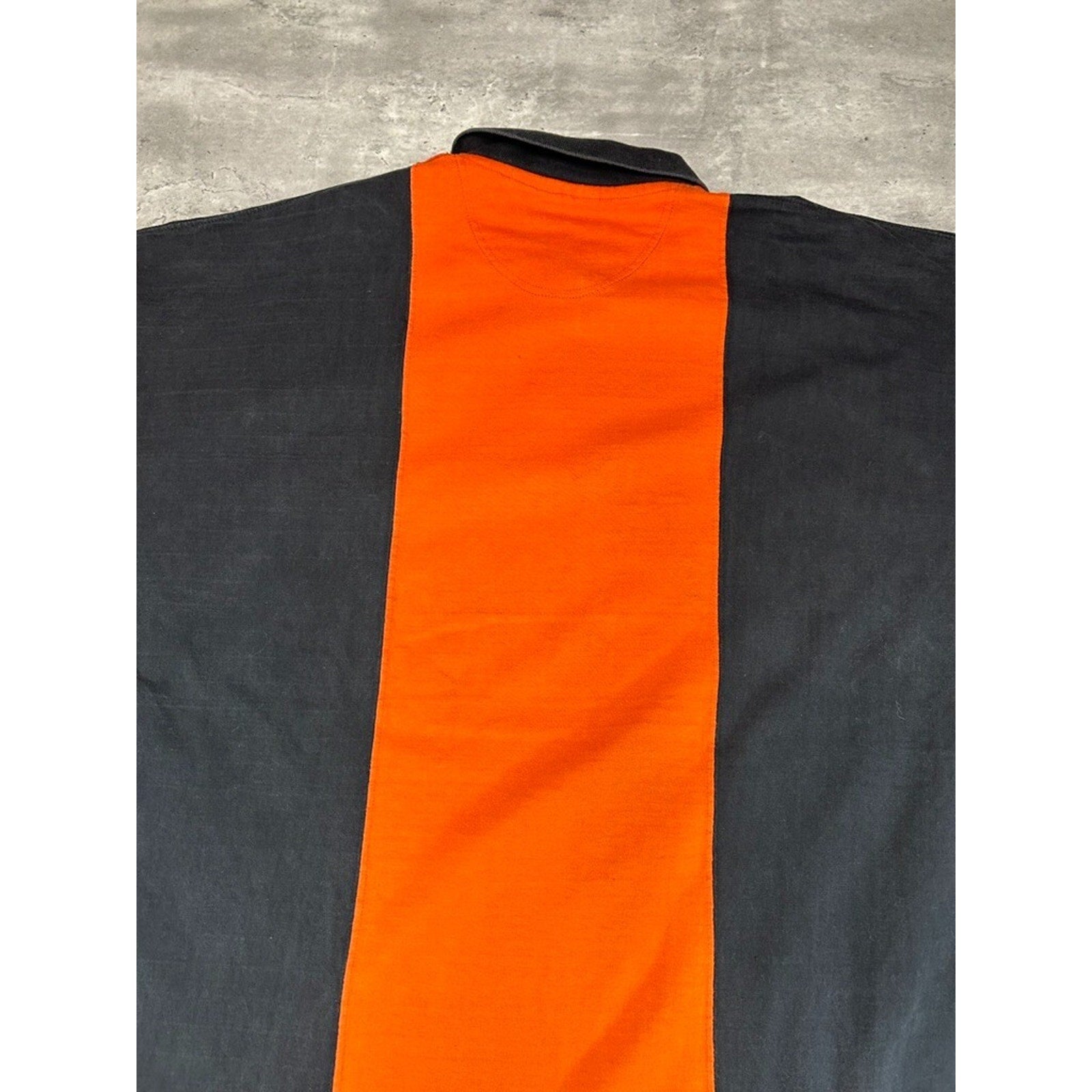 Vintage 1997 Baltimore Orioles MLB Embroidered Logo 3/4 Button Up Shirt Sz XL