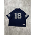 Vintage 90s Bernie Kosar #18 Dallas Cowboys NFL Football Jersey Size 2XL