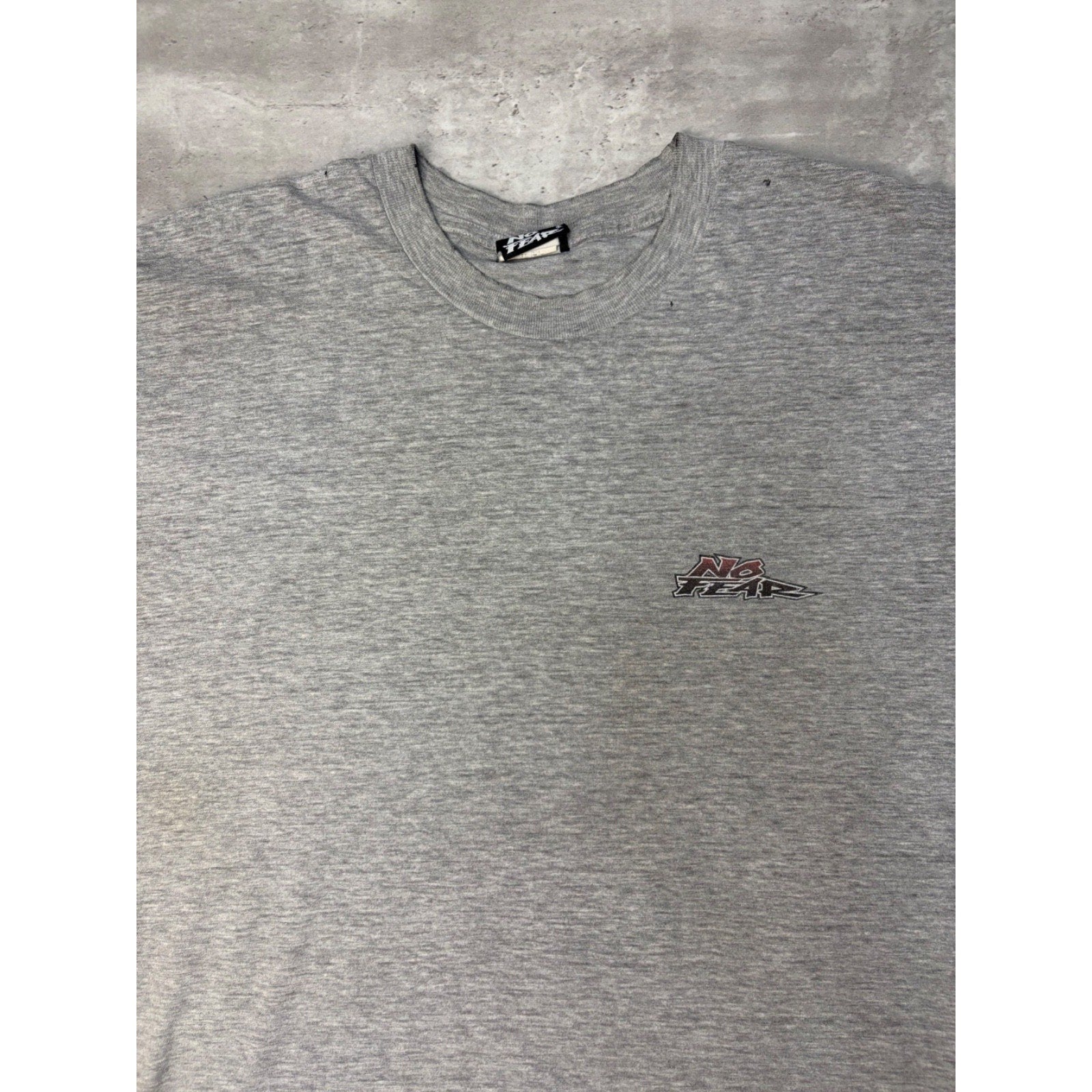 Vintage Y2K No Fear You Should Quit While Im Ahead Graphic T-Shirt Size XL
