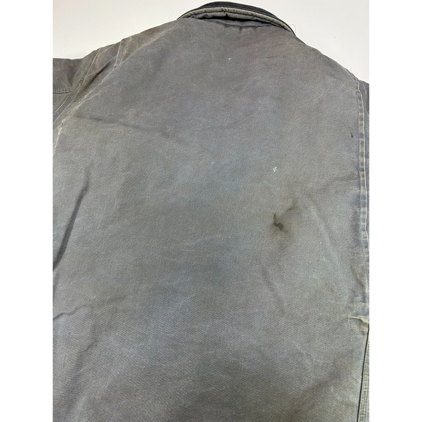 Vintage 90s Carhartt Quilted Lined Canvas Workwear Chore Jacket Size Large Tall
