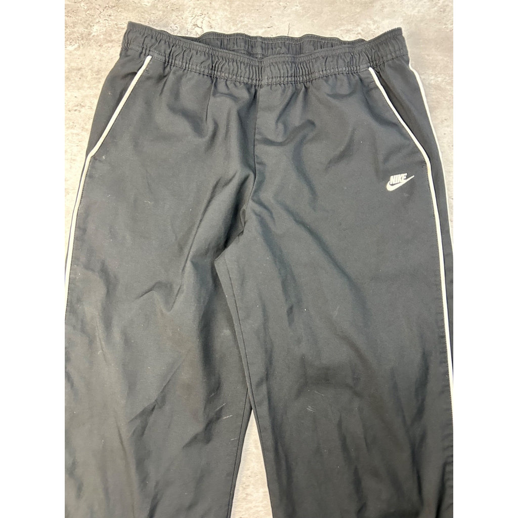 Vintage 2000s Nike Embroidered Logo Nylon Track Pants Size Large