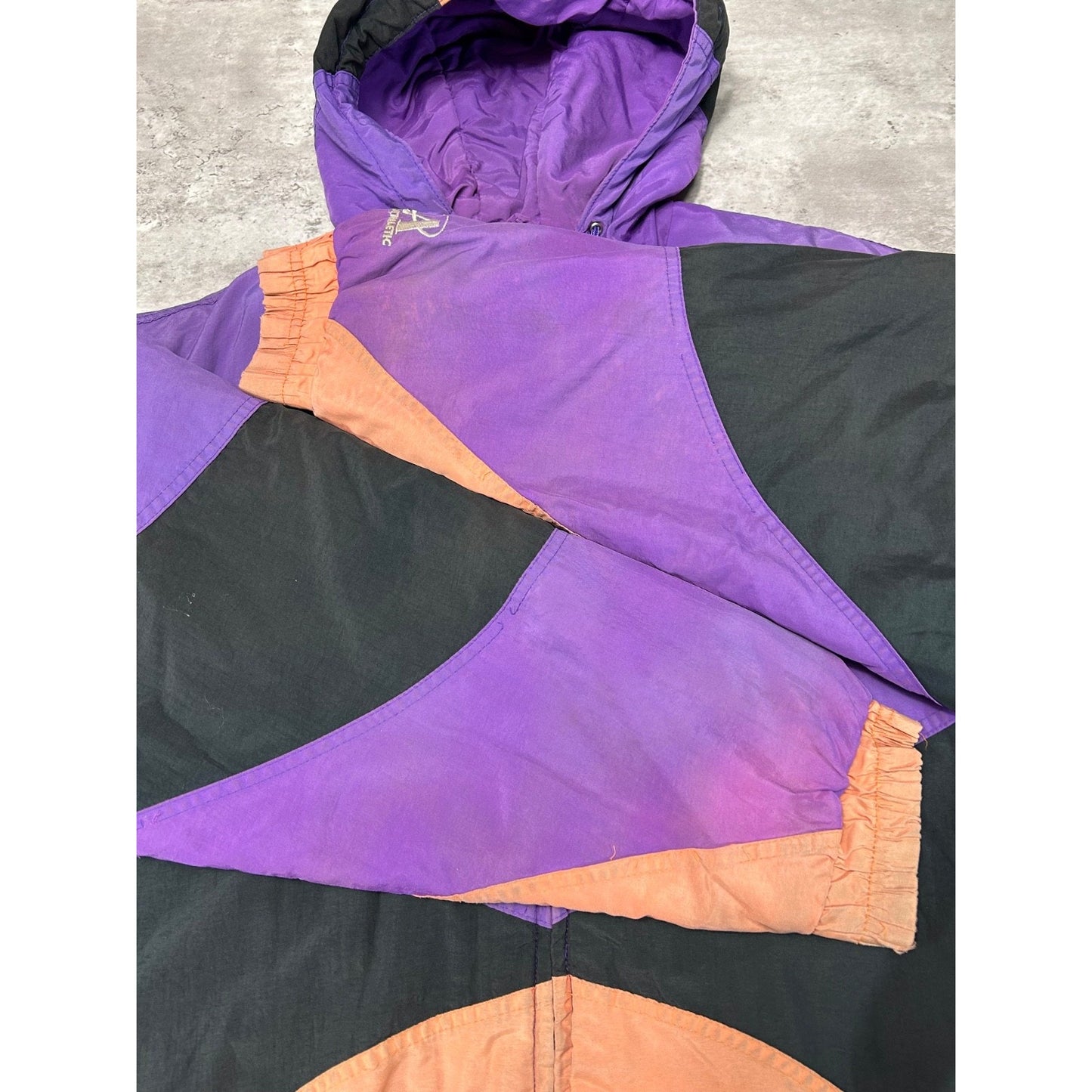 Vintage 90s Pheonix Suns NBA Embroidered Full Zip Hooded Jacket Size XL YOUTH