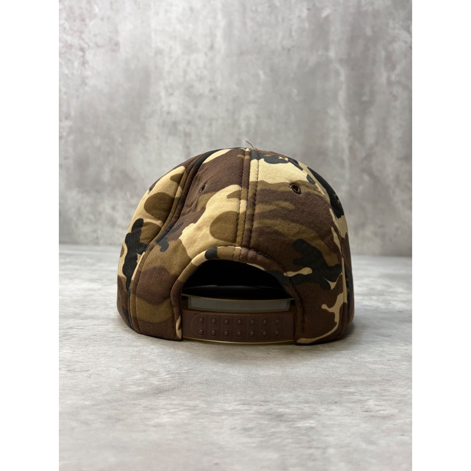 Vintage 80s Desert Storm American Legion Two Tone Camp Trucker Snapback Hat OSFA
