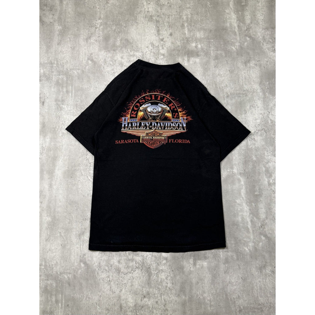 Vintage Harley Davidson Great American Freedom Machine T-Shirt Size Large