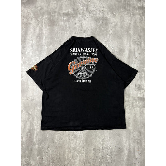 Vintage Harley Davidson Motorcycles Biker Graphic T-Shirt Size 2XL