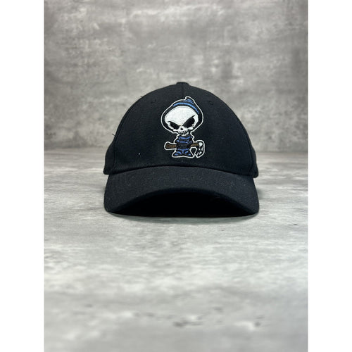 Vintage 2000s Blind Skateboards Embroidered Grim Reaper Flex Fit Hat OSFA YOUTH