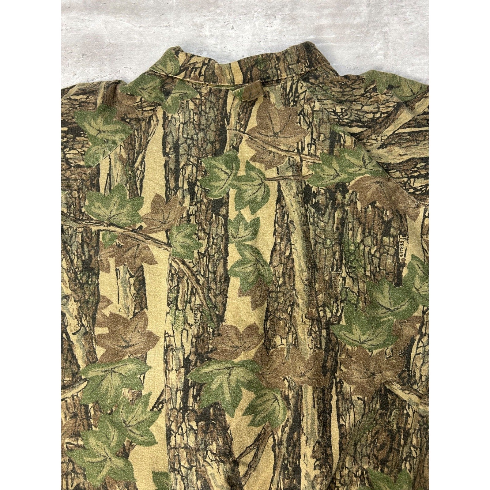 Vintage 90s Ocoee Realtree Camo Full Zip Hunting Bomber Jacket Size 2XL