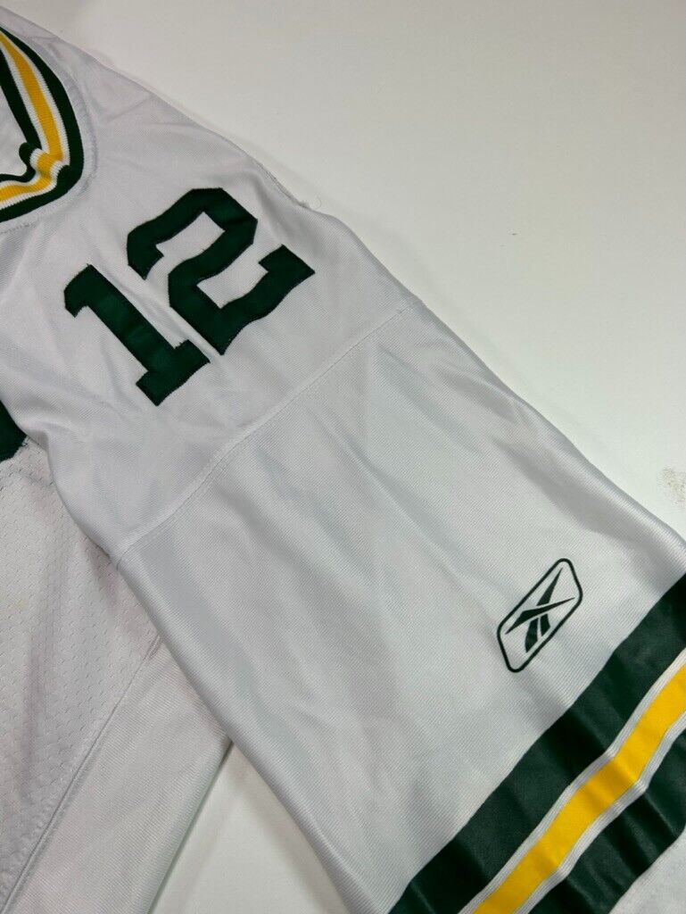 Vintage Aaron Rodgers #12 Green Bay Packers NFL Stitched Reebok Jersey Sz Large