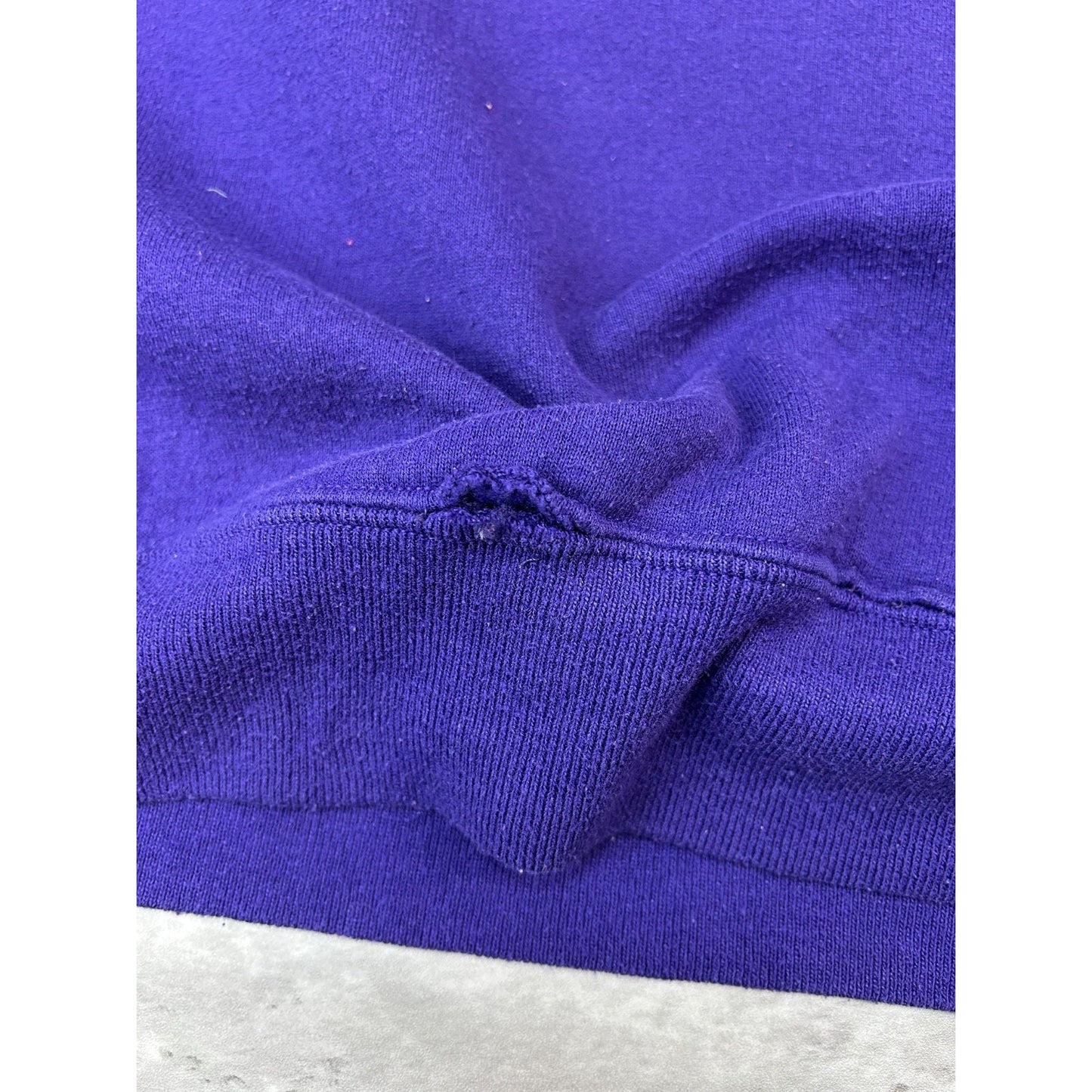 Vintage 90s LSU Tigers NCAA Embroidered Spellout Crewneck Sweatshirt Size XL