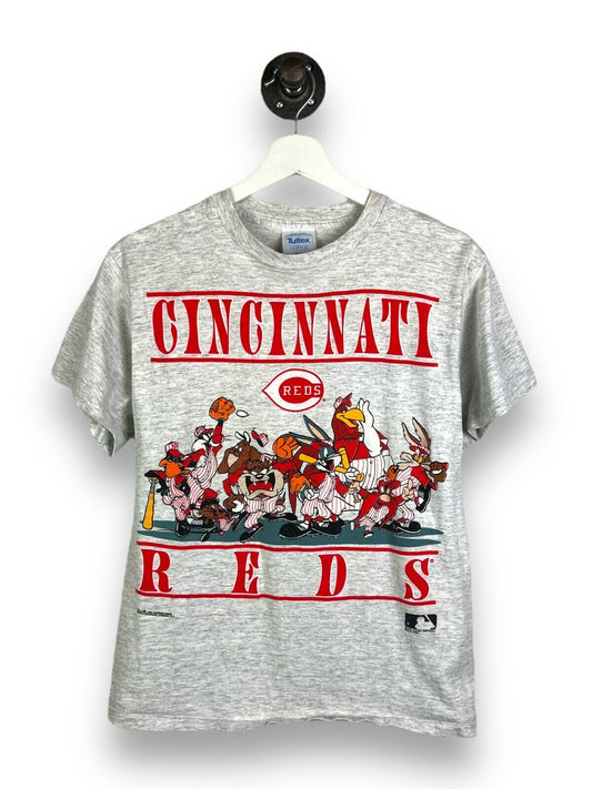 Vintage 1993 Looney Tunes Cincinnati Reds MLB Cartoon Team T-Shirt Size Medium