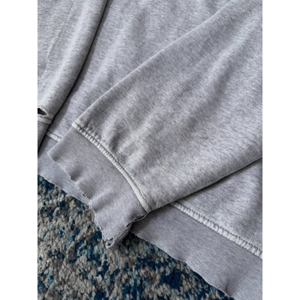 Vintage Nike Embroidered Spellout Logo Hooded Pullover Sweatshirt Size XL