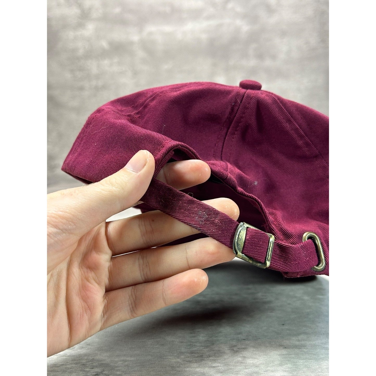 Vintage 90s Polo Ralph Lauren Embroidered Flag Strapback Hat Size S/M