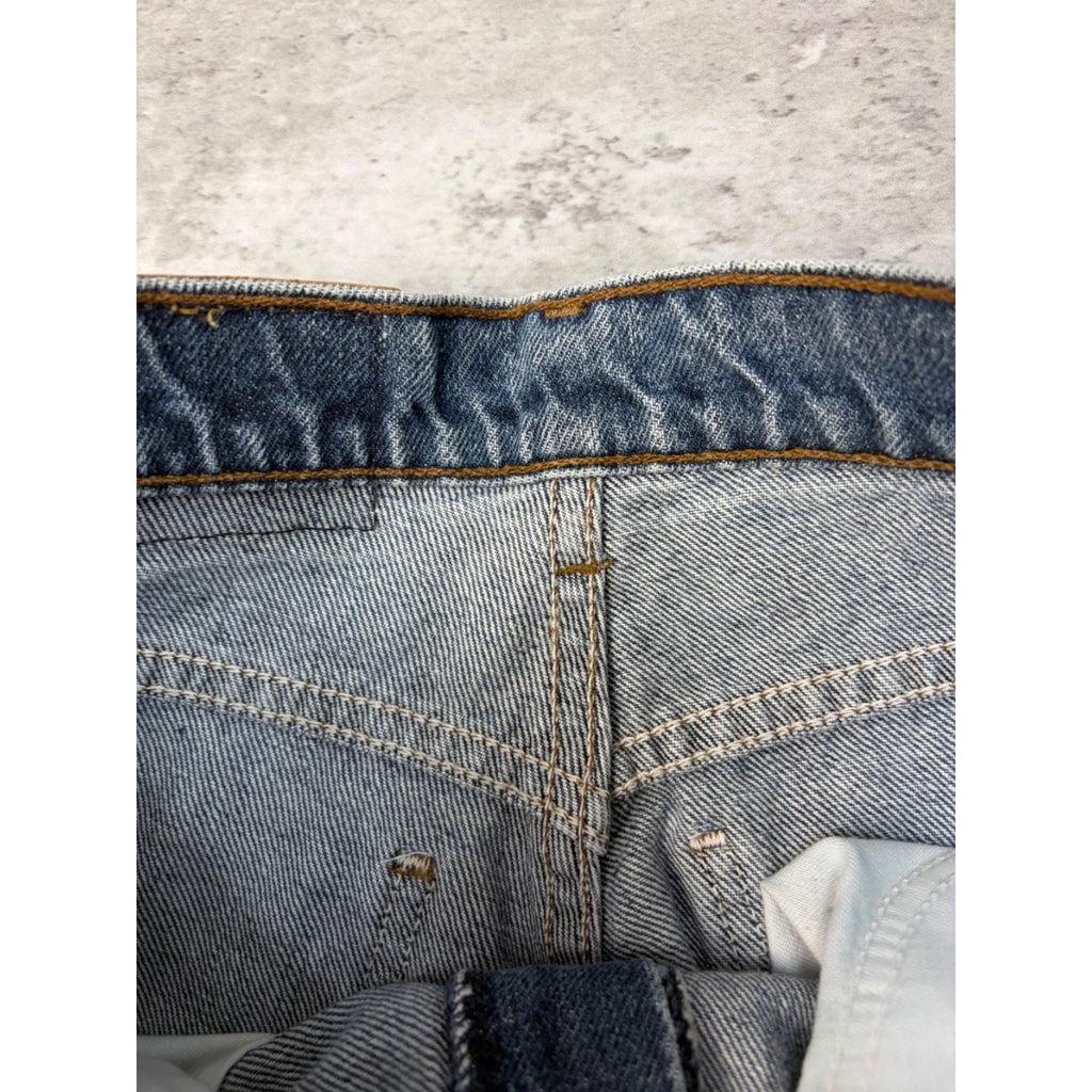 Vintage 90s Levis 816 White Tab Dark Wash Faded Denim Pants Size 27