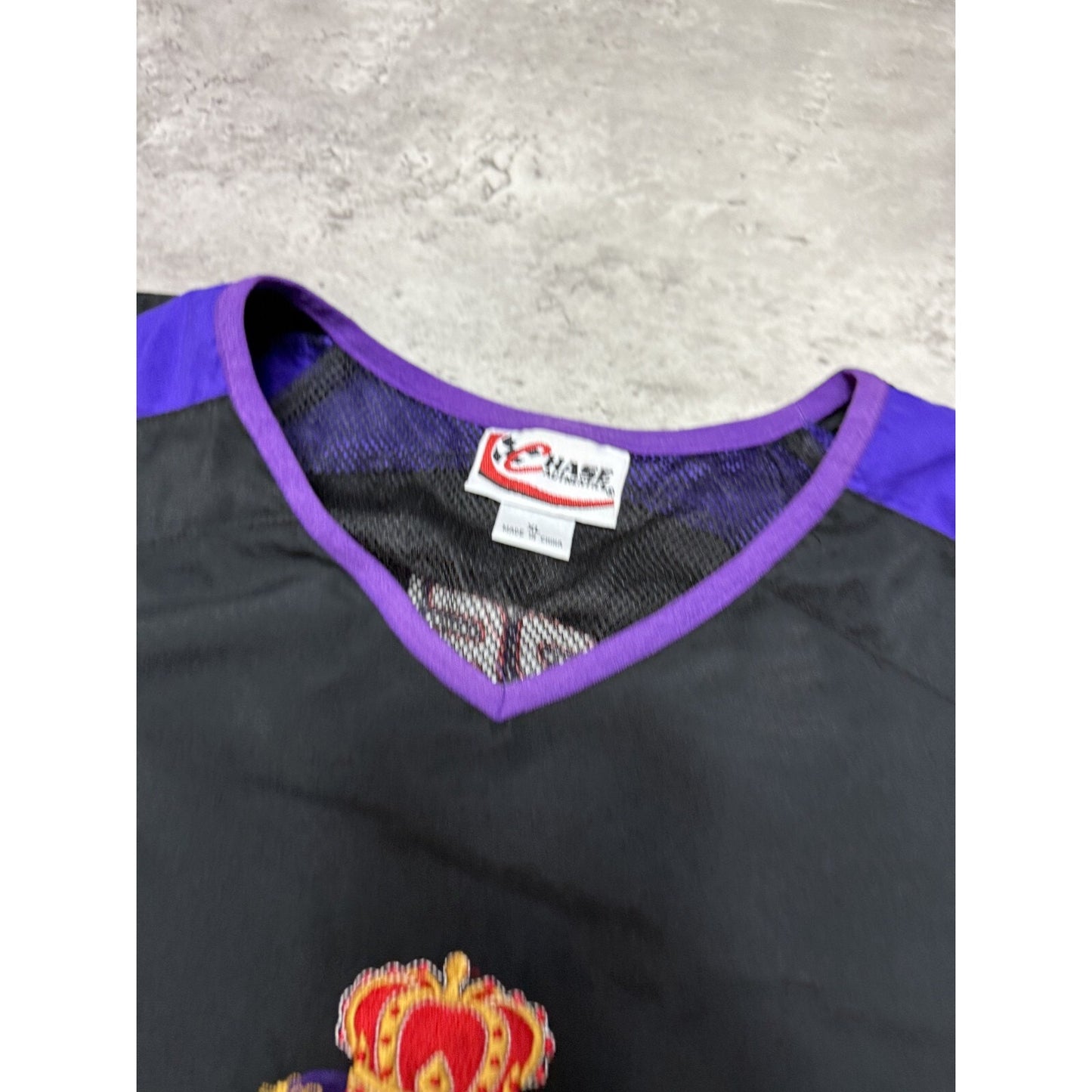 Vintage Jamie McMurray #24 Nascar Crown Royale Embroidered Pullover Jacket Sz XL
