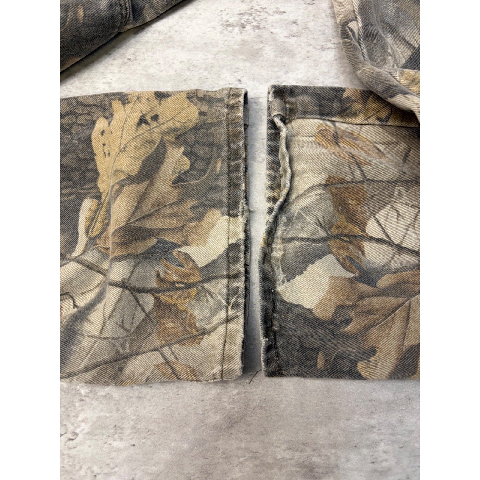 Vintage Wrangler Realtree Hardwoods Camo Double Knee Hunting Pants Size 32