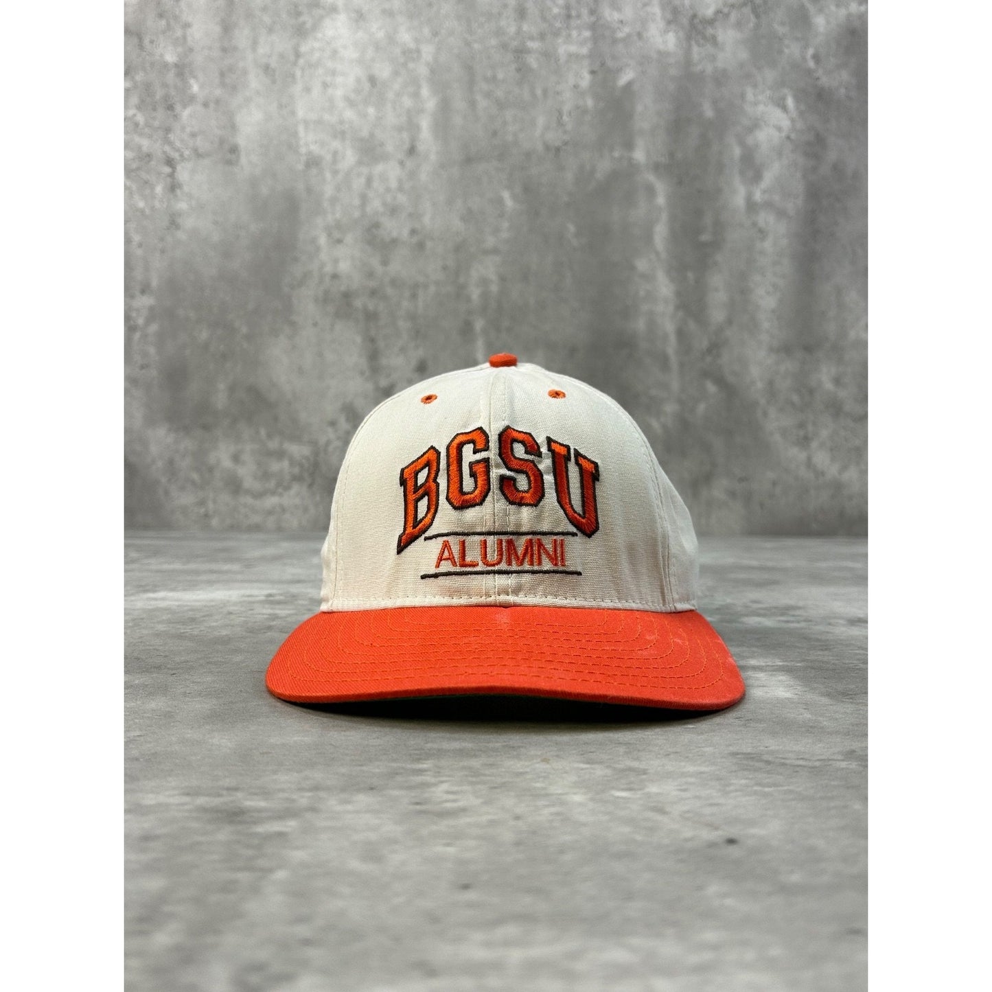 Vintage 90s Bowling Green State Alumni NCAA Embroidered Strapback Hat OSFA