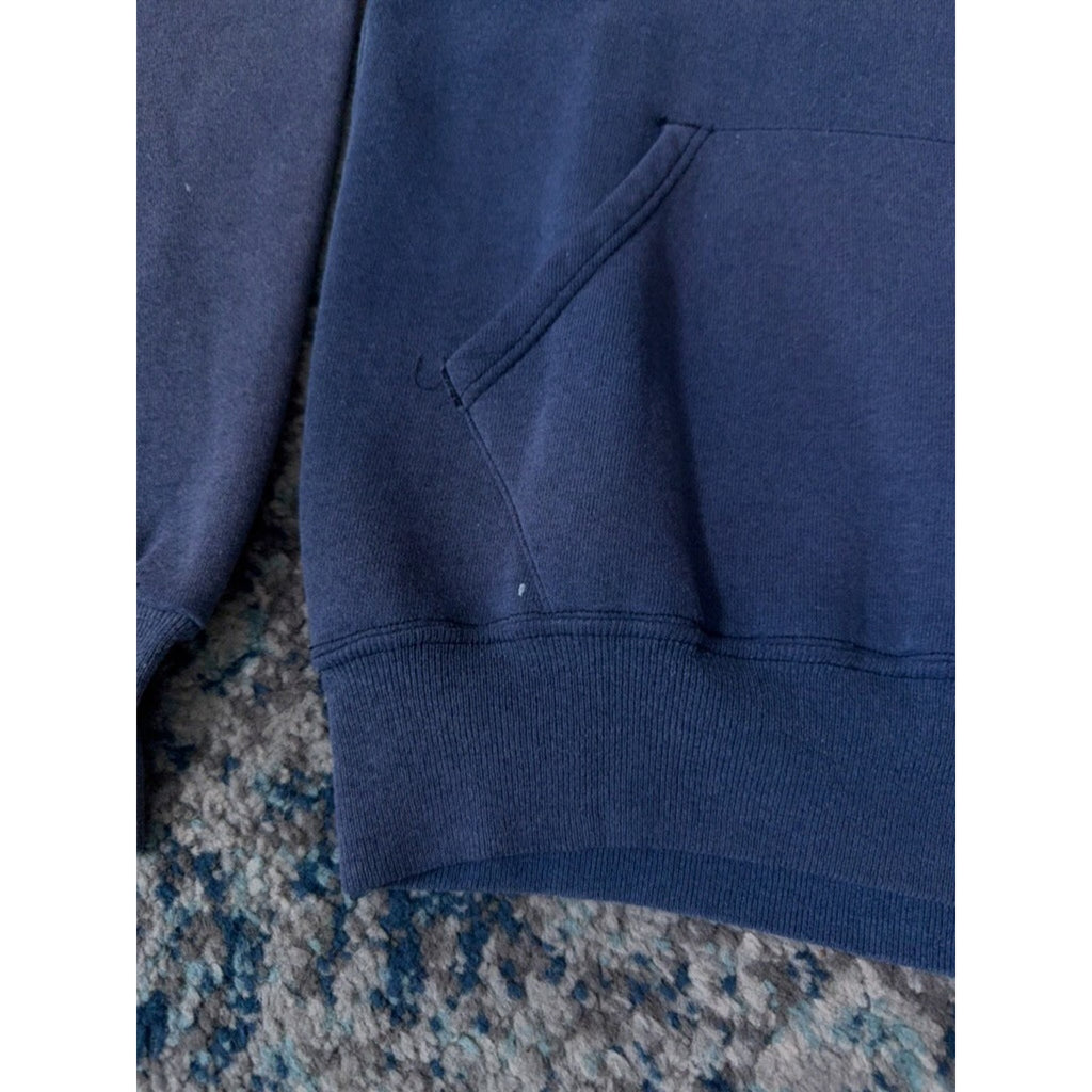 Vintage 90s Wear Guard Blank Hooded Pullover Sweatshirt Size Small