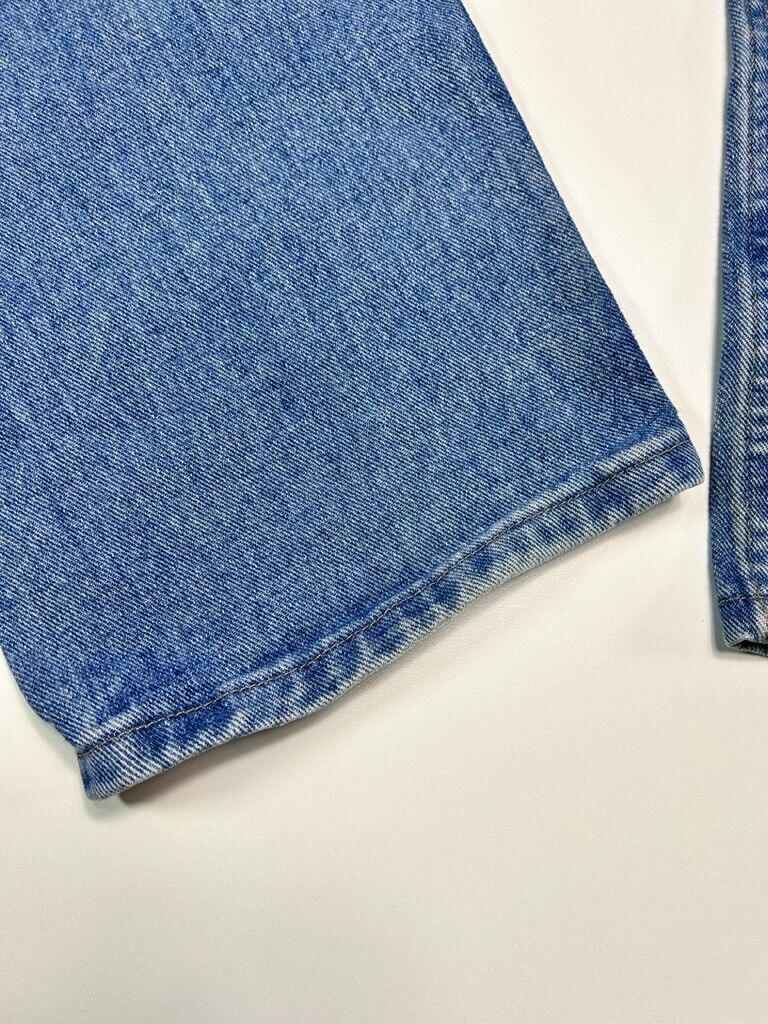 Vintage Wrangler Authentic Jeans Medium Wash Denim Pants Size 36W Blue