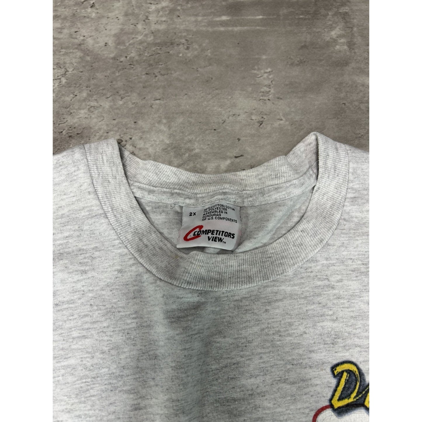 Vintage Dale Earnhardt Jr #3 Nascar The Crowd Pleaser T-Shirt Size 2XL Gray