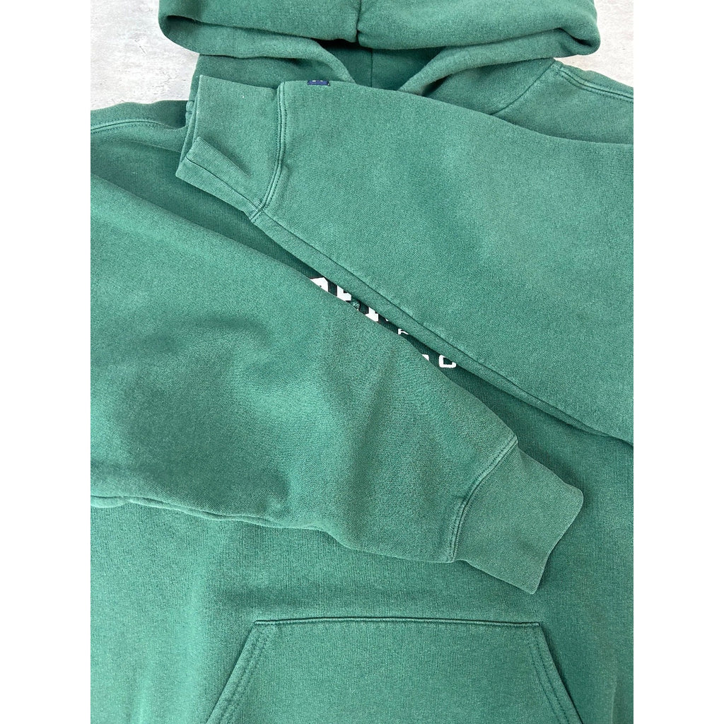 Vintage Slippery Rock University Graphic Spellout Hooded Sweatshirt Size Large