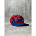 Vintage 80s Buffalo Bills NFL Graphic Logo Trucker Snapback Hat OSFA