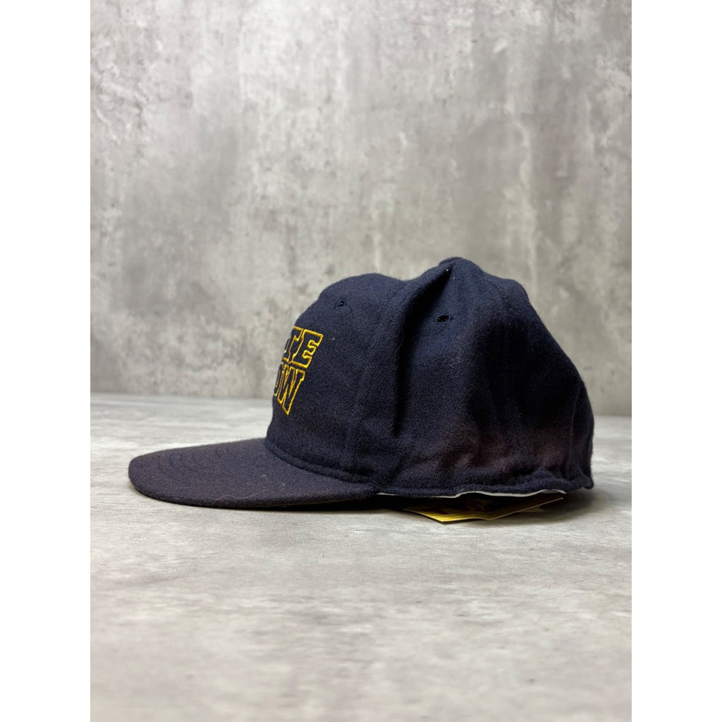Vintage 90s Late Show With David Letterman Embroidered Fitted Hat Size 7 5/8