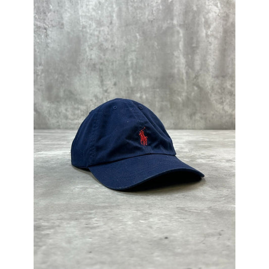 Vintage Polo Ralph Lauren Embroidered Pony Snapback Hat YOUTH OSFA