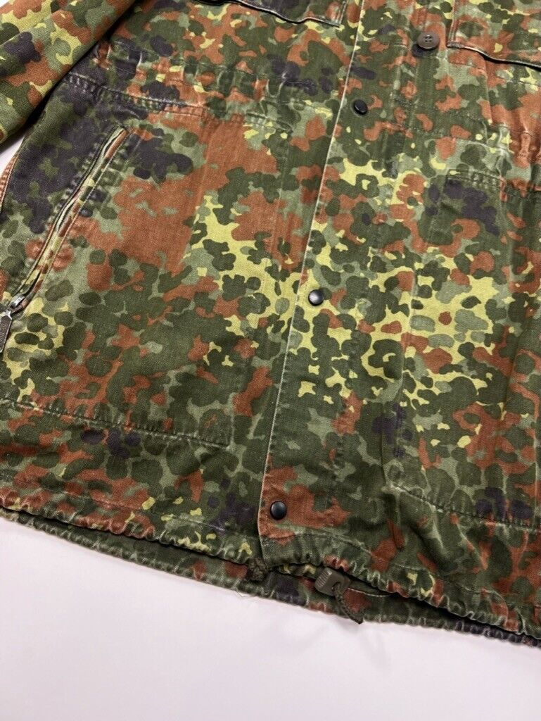 Vintage 1993 H Winnen GMBH & CO German Military Camo Field Jacket Size Large 90s