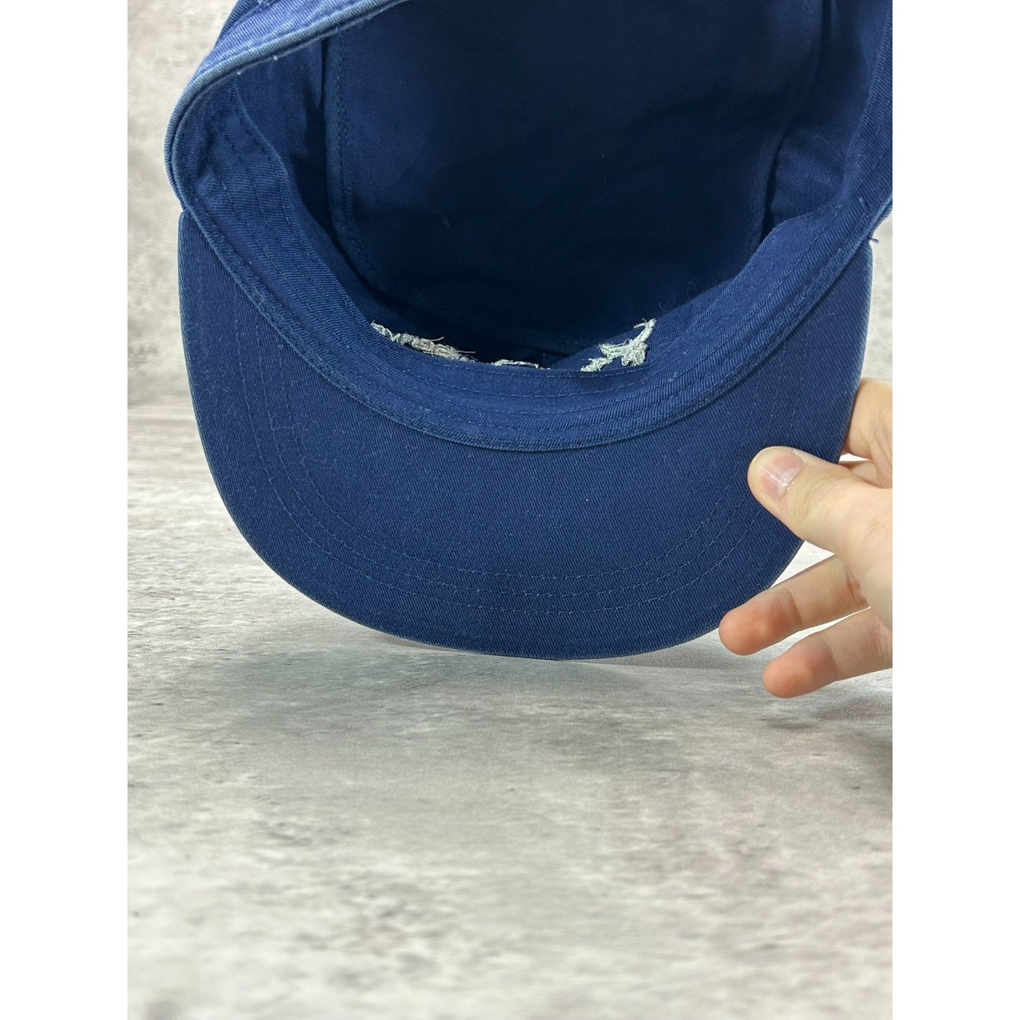 Vintage US Air Force Reserve Embroidered Spellout Strapback Military Hat OSFA