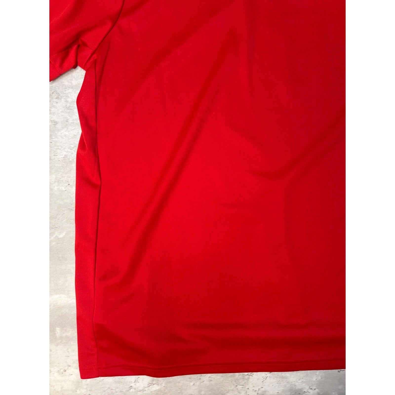 Vintage FC Bayern Munich Adidas Red Striped Soccer Jersey Size XL