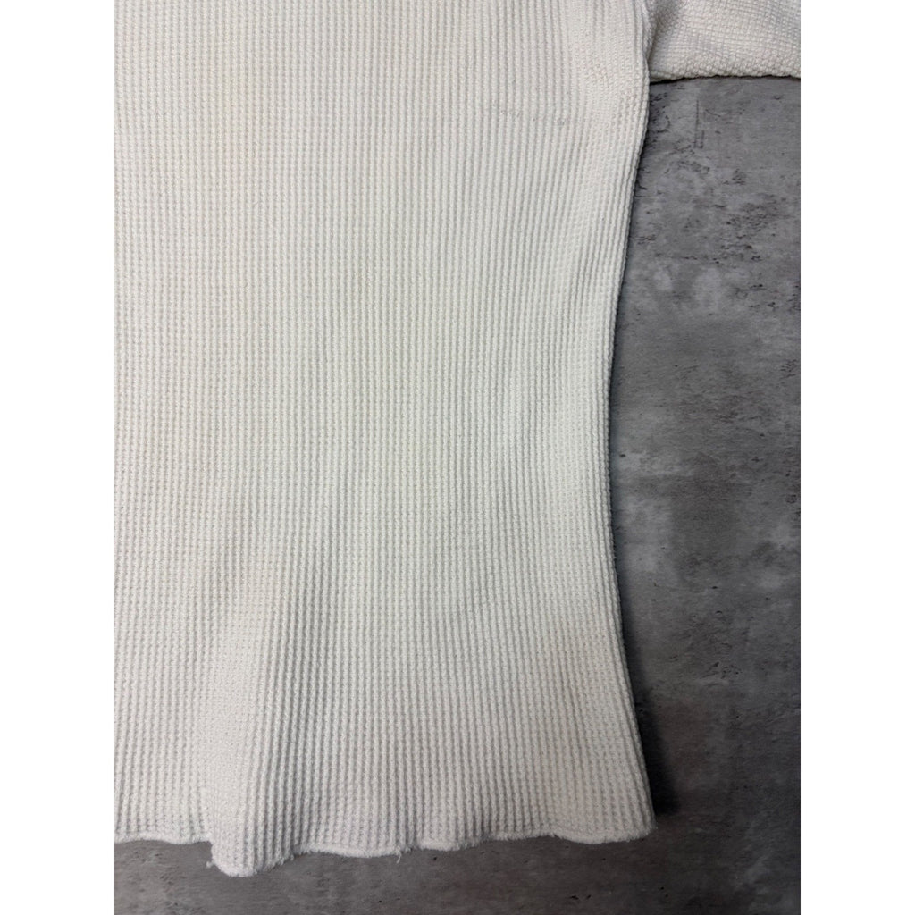 VTG 1970s Northwest Cotton Waffle Print Thermal Long Sleeve T-Shirt Size Medium