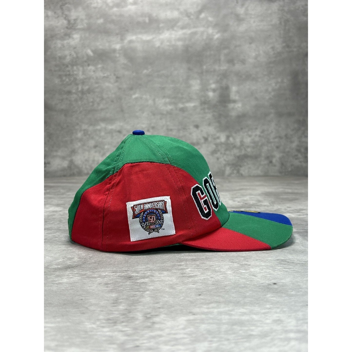 Vintage 90s Jeff Gordon #24 Dupont Racing Embroidered Nascar Snapback Hat OSFA