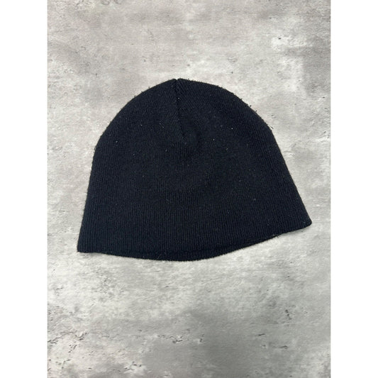 Vintage 90s Aerosmith Embroidered Logo Rock Music Beanie Hat OSFA