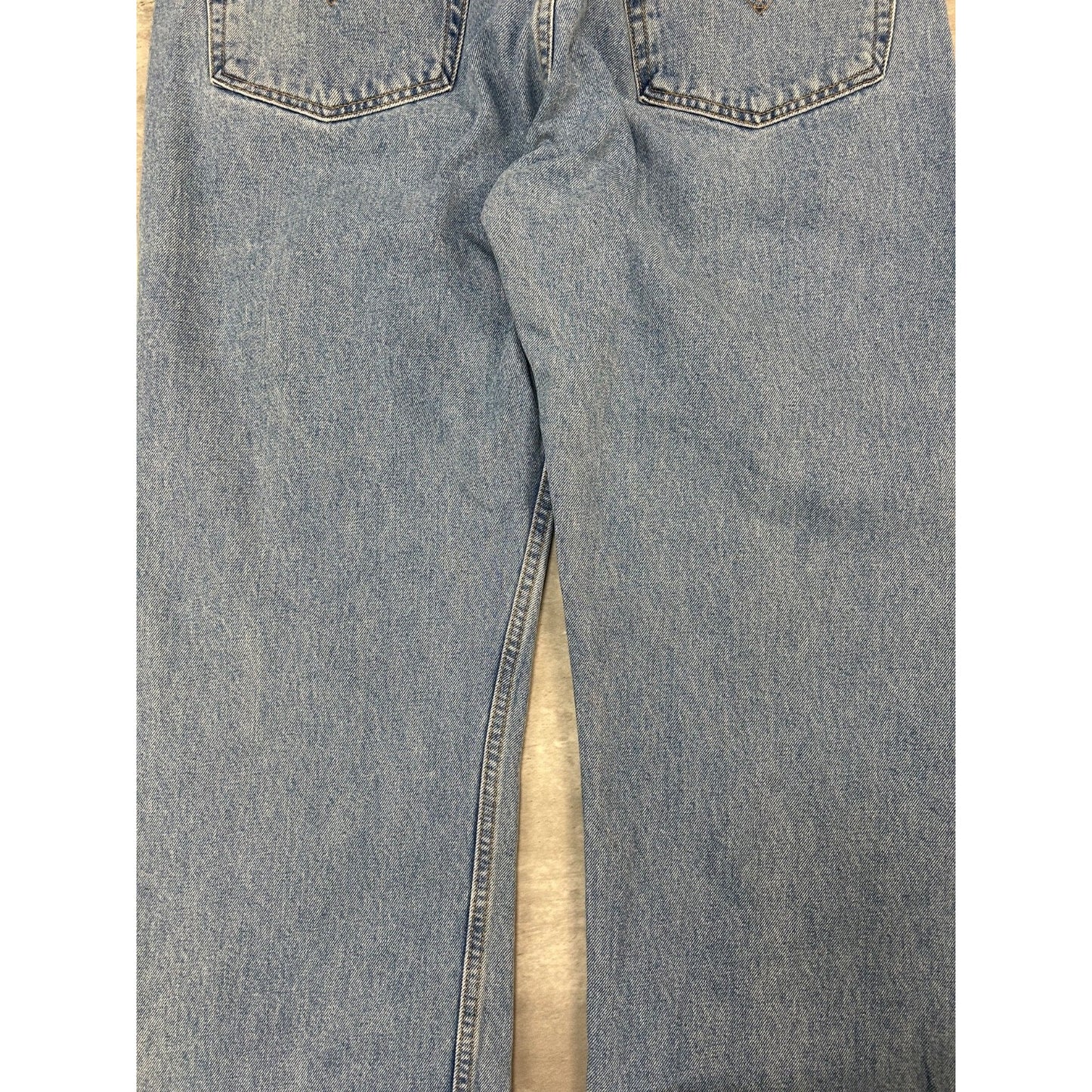 Vintage 90s Levis 505 Red Tab Light Wash Denim Pants Size 36