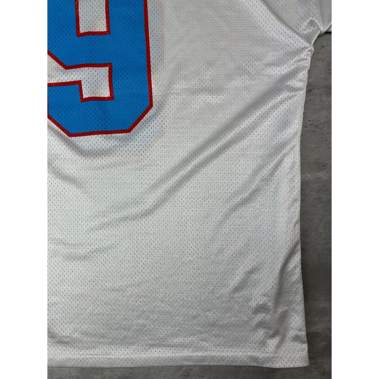 Vintage 90s Steve McNair #9 Houston Oilers NFL Logo Athletic Jersey Size XL