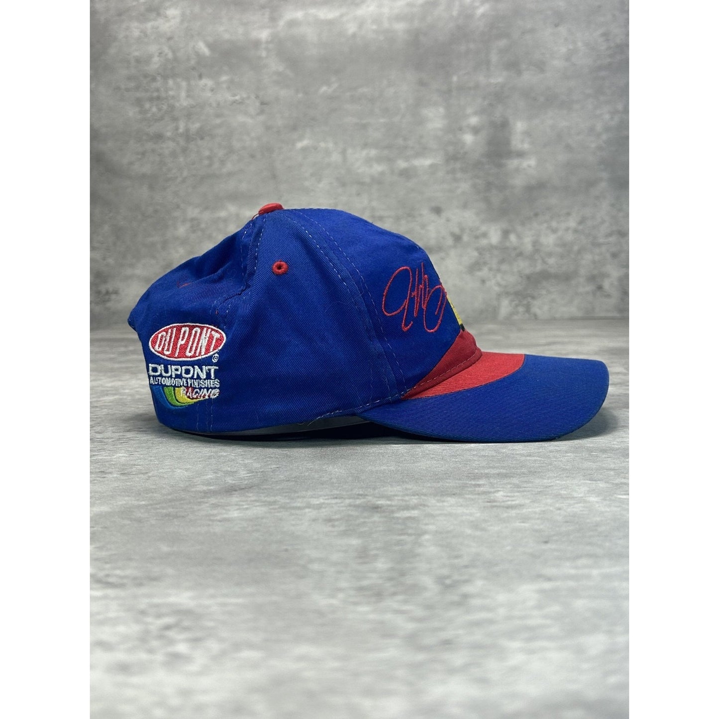 Vintage Jeff Gordon #24 Dupont Racing Nascar Embroidered Snapback Hat OSFA