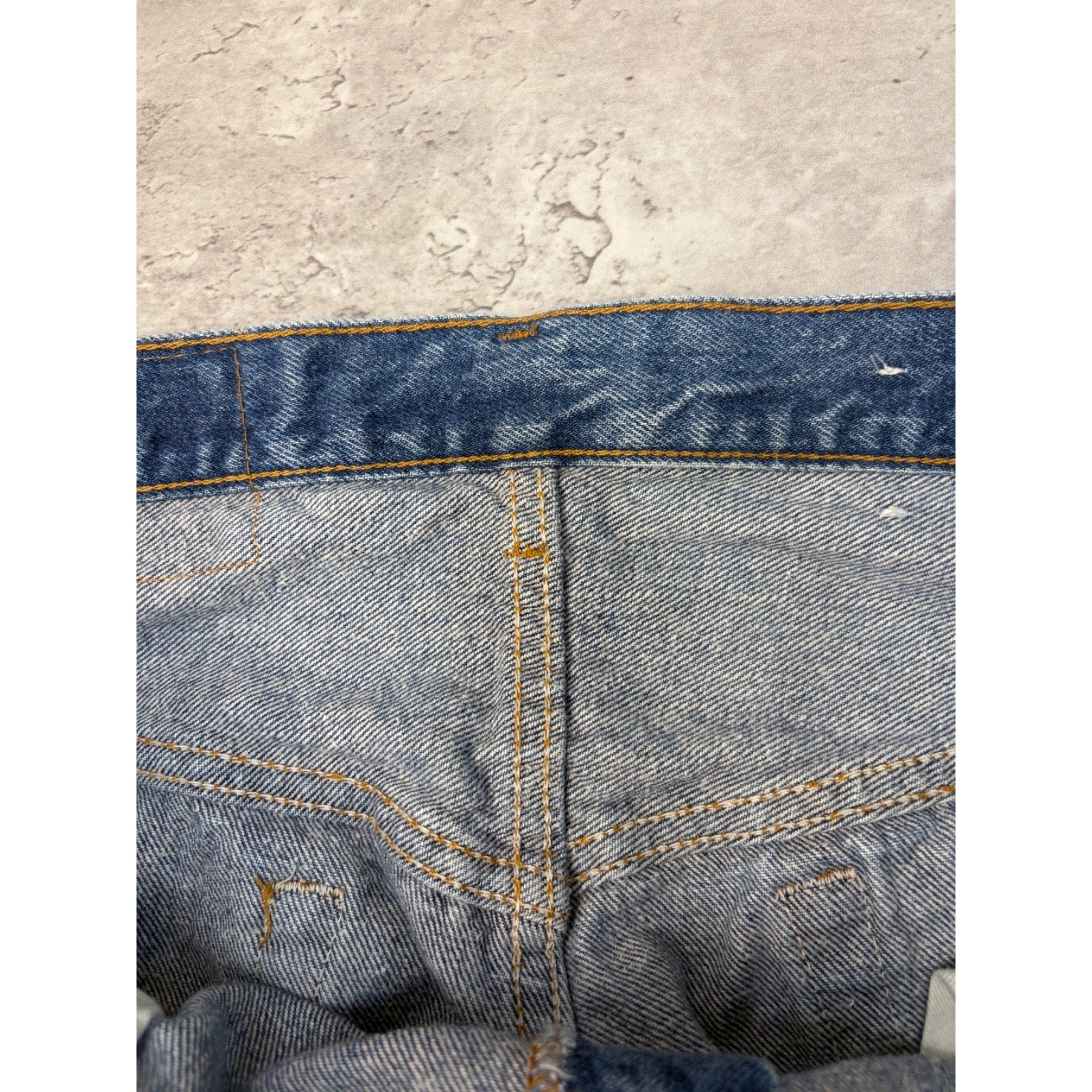 Vintage 80s/90s Levis XX Button Fly Dark Wash Denim Pants Size 36