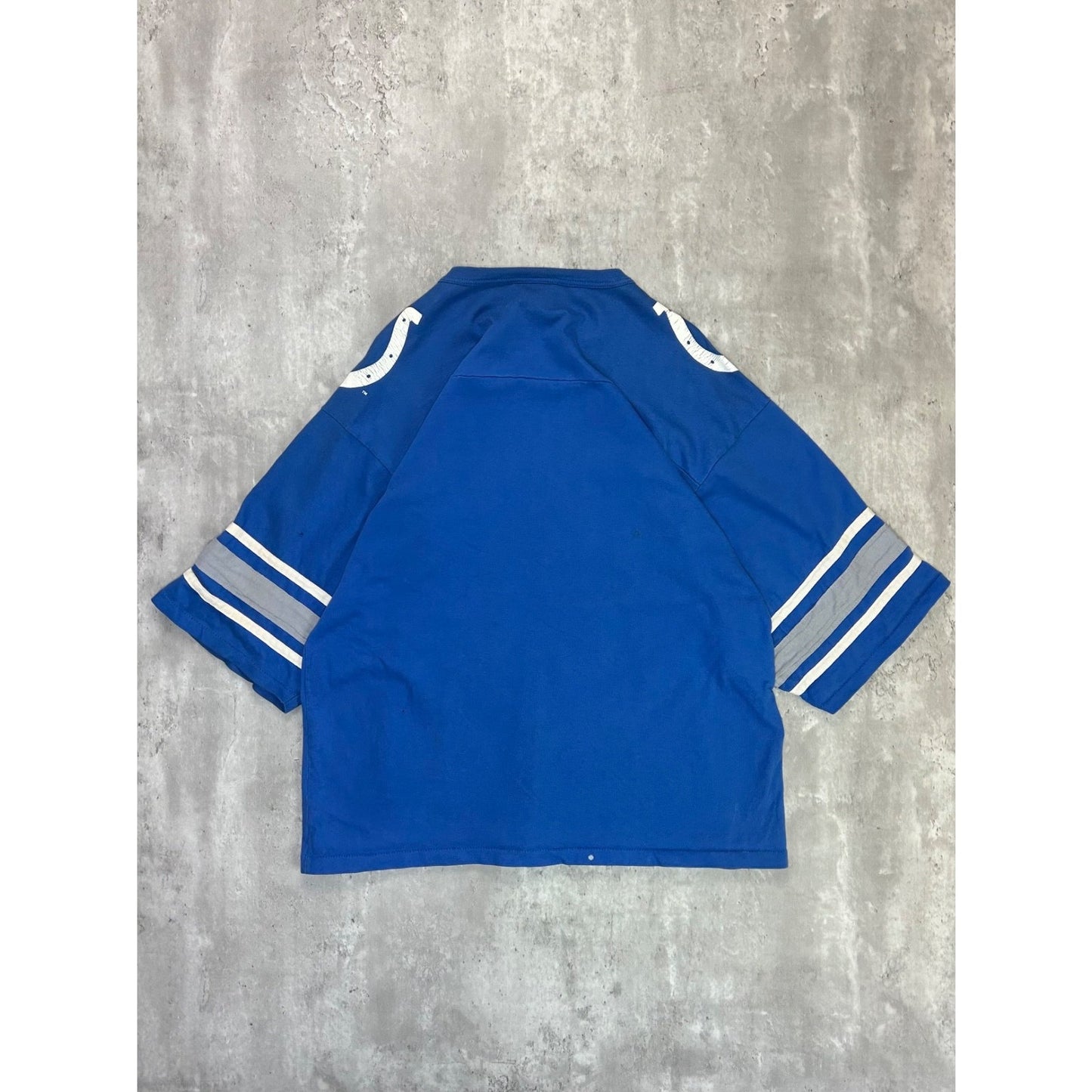 Vintage 1995 Indianapolis Colts NFL Graphic T-Shirt Style Jersey Size Large