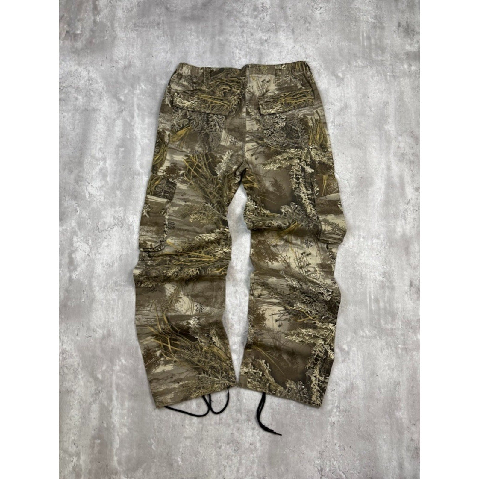 Vintage Realtree Max-1 Tree Camo Utility Cargo Hunting Pants Size 34