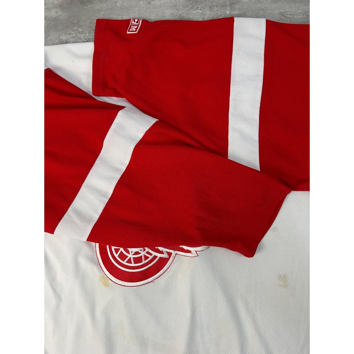 Vintage Detroit Red Wings NHL Stitched Hockey Jersey Size XL