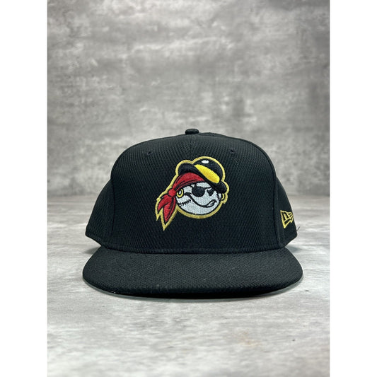 Vintage West Virginia Power MiLB Embroidered Logo Baseball Fitted Hat 7 1/2