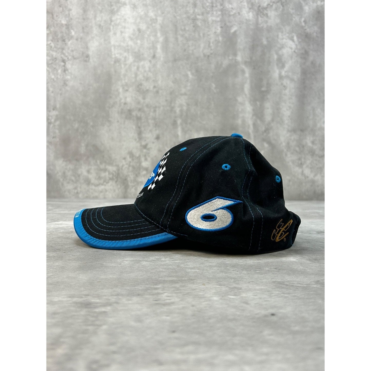 Vintage Mark Martin #6 Pfizer Racing Team Nascar Strapback Hat OSFA